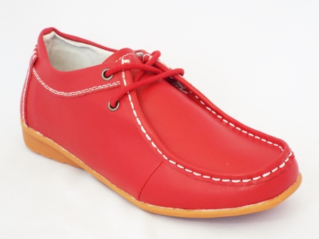Pantofi dama Sonya rosii piele naturala biashoes.ro imagine reduceri