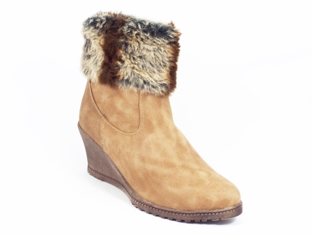 Ghete dama Tory camel toc de 6 cm