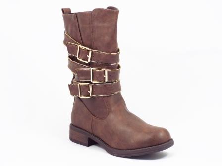 Ghete dama maro toc 3 cm Jerya