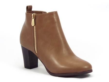 Ghete dama khaki toc 6 cm Xetyo