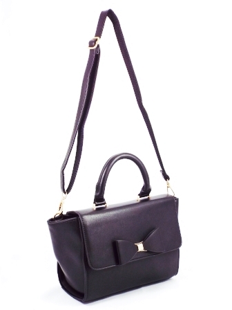 Geanta dama neagra cu funda Grinke