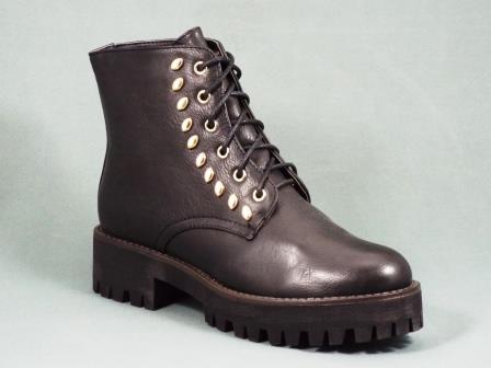 Ghete dama negre toc 4 cm Unica