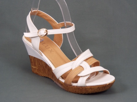Sandale dama maro ortopedice toc 8 cm Doryna