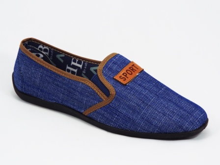Espadrile barbati albastre Horia