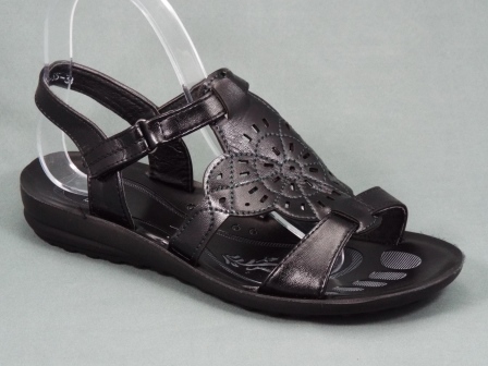 Sandale dama negre Lyana