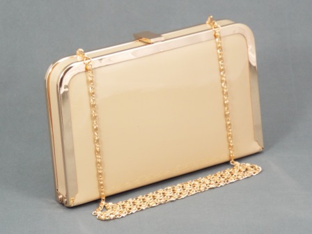 Geanta dama clutch bej Crynna