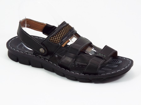 Sandale barbati negre Eryk