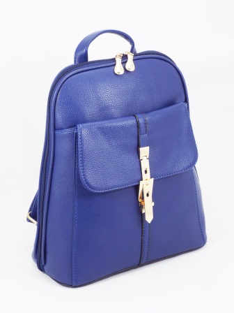 Geanta dama albastra tip rucsac Mytia