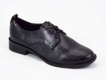 Pantofi dama negri lac toc 2,5 cm Qualla