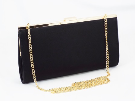 Geanta dama clutch neagra Lonna