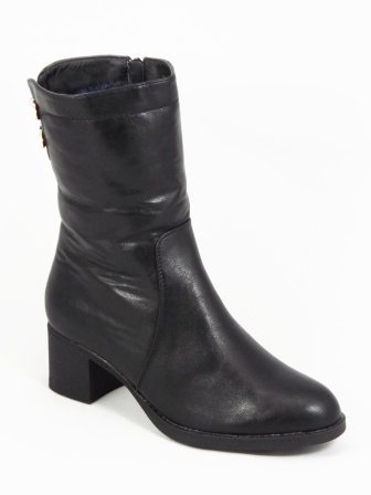 Ghete dama negre toc 5,5 cm Marry
