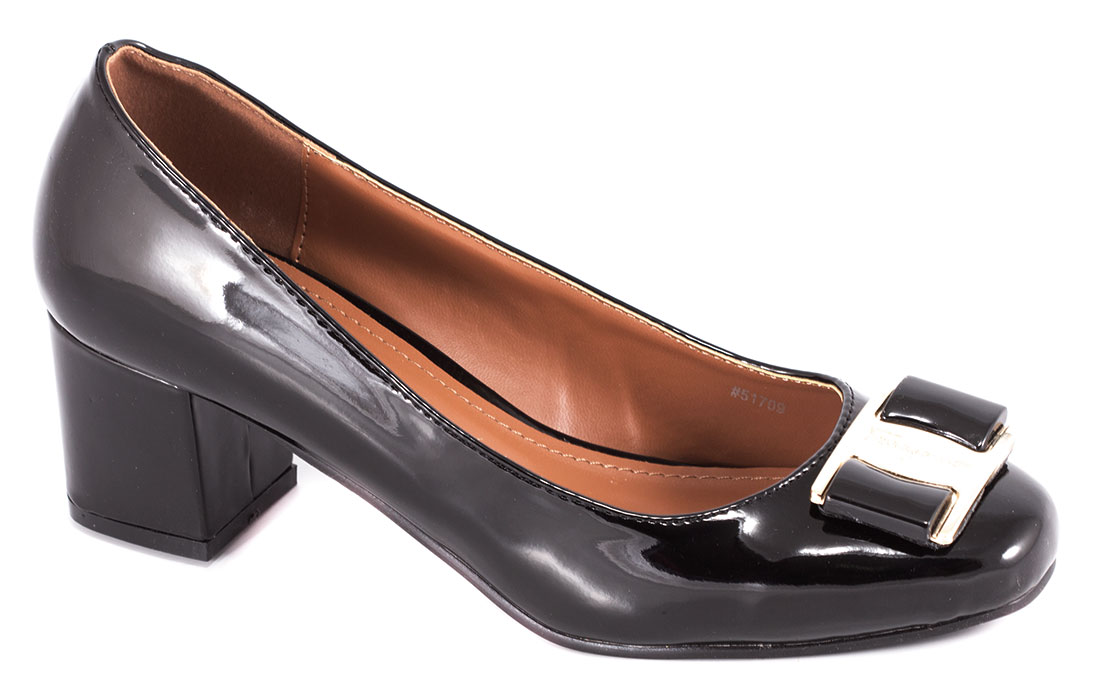 Pantofi dama negri cu toc 5 cm Lorre