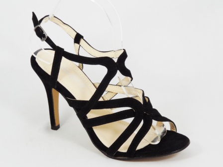 Sandale dama negre toc 10 cm Nety