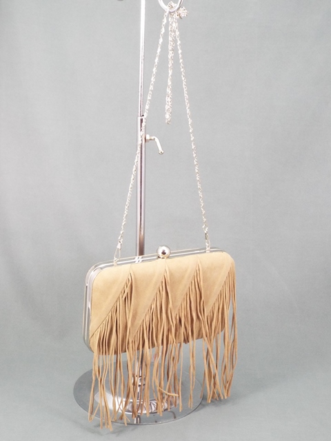 Geanta dama clutch bej Vera