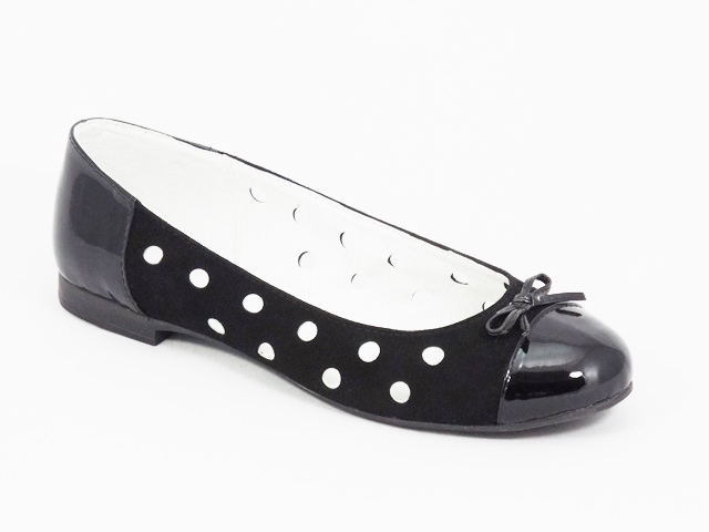 Balerini dama piele negri Bretta biashoes.ro imagine reduceri