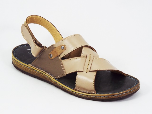 Sandale barbati piele bej Bogdan biashoes.ro imagine reduceri