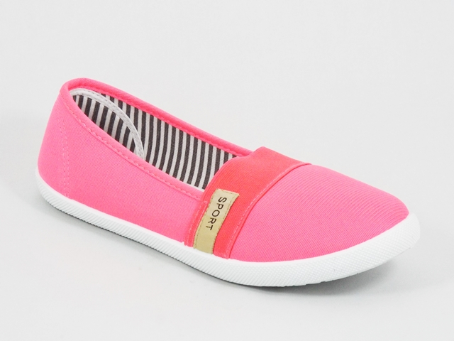 Espadrile dama fucsia Heka