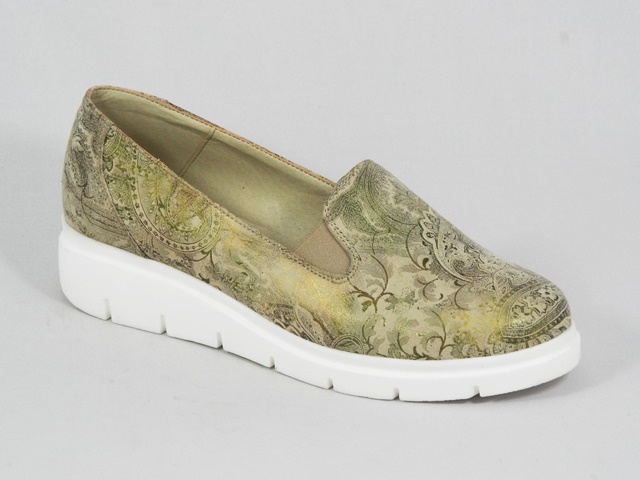 Pantofi dama piele verde sidefat Diana biashoes.ro imagine reduceri