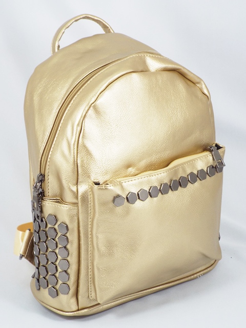 Rucsac dama auriu Daryna