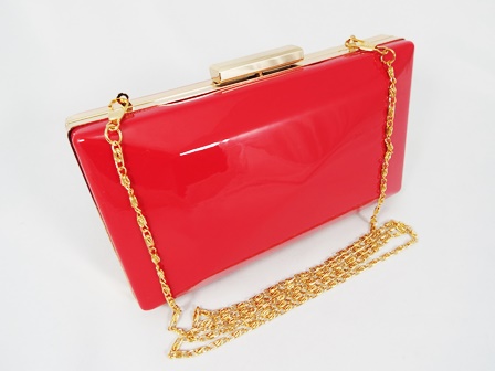 Clutch dama rosu lac Gyna