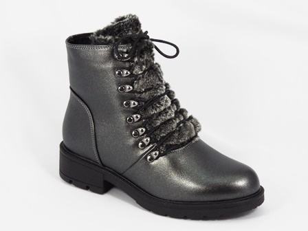 Ghete dama gri Nokky biashoes.ro imagine reduceri
