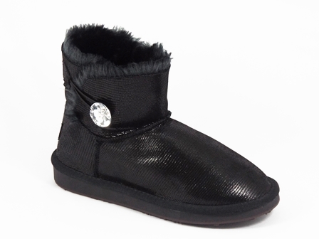 Ghete dama negre tip UGG Dreyo