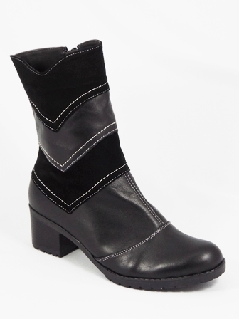 Ghete dama piele negre Anita biashoes.ro imagine reduceri