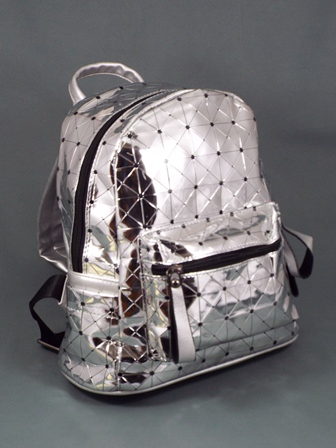 Rucsac dama argintiu Blynka