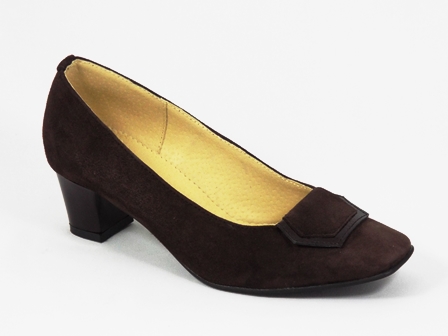 Pantofi dama piele maro Doryna biashoes.ro imagine reduceri