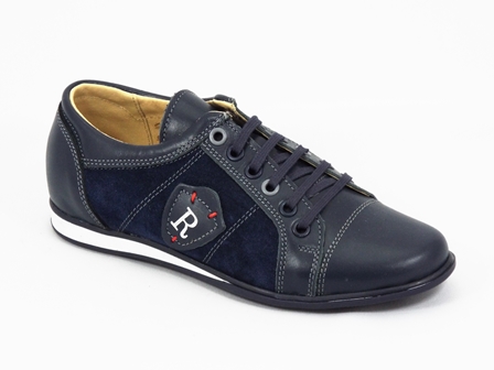 Pantofi dama piele albastri Lyna biashoes.ro imagine reduceri