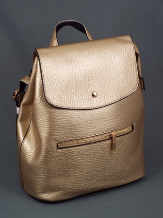 Rucsac dama auriu Vika