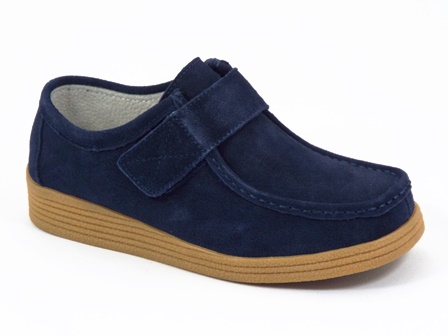Pantofi dama piele intoarsa bleumarini Zyta biashoes.ro imagine reduceri