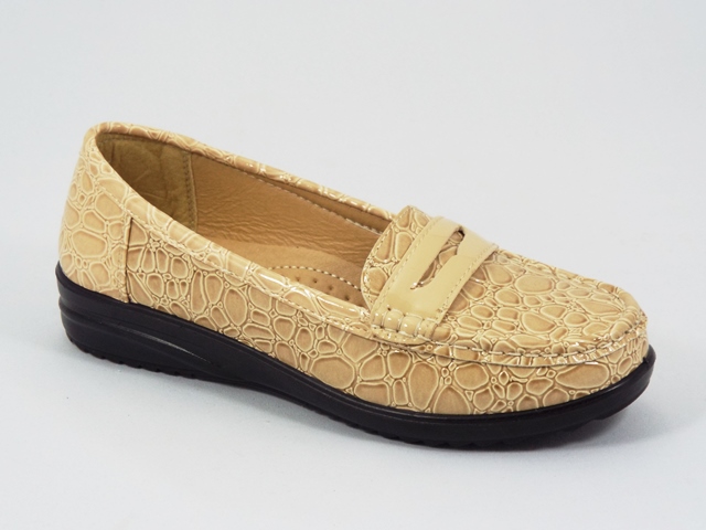 Pantofi dama bej lac Sueno