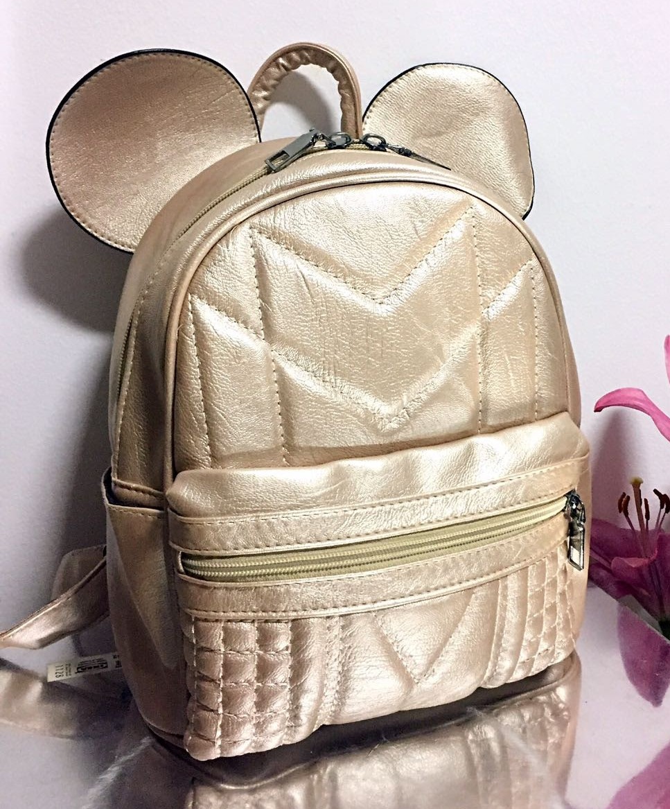 Rucsac dama auriu Lena