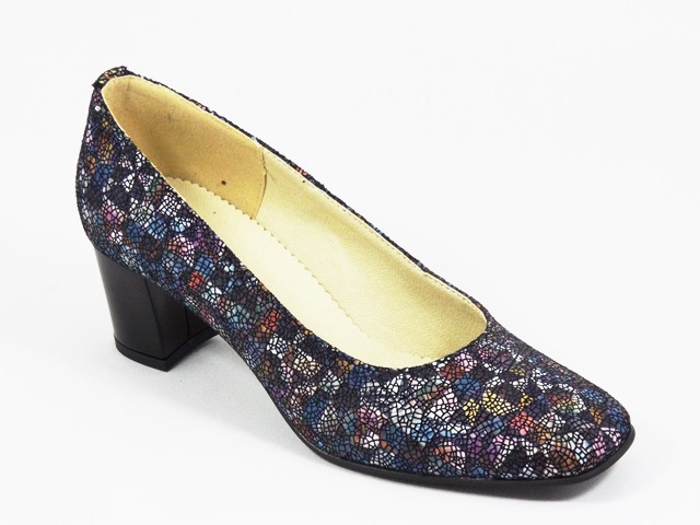 Pantofi dama piele albastri Monna biashoes.ro imagine reduceri