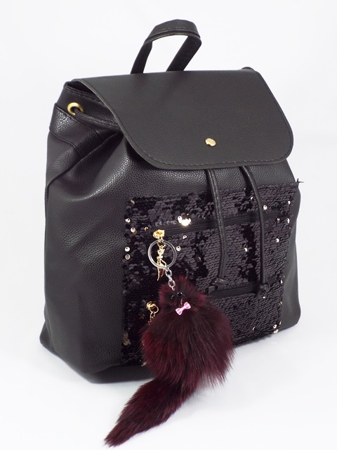 Rucsac dama negru Sandra
