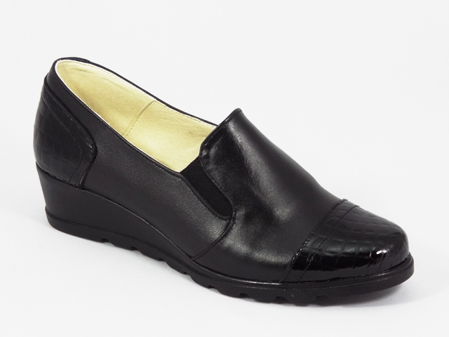 Pantofi dama piele negri Lena biashoes.ro imagine reduceri