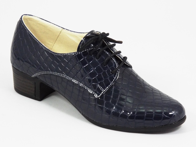 Pantofi dama piele bleumarin Florina biashoes.ro imagine reduceri