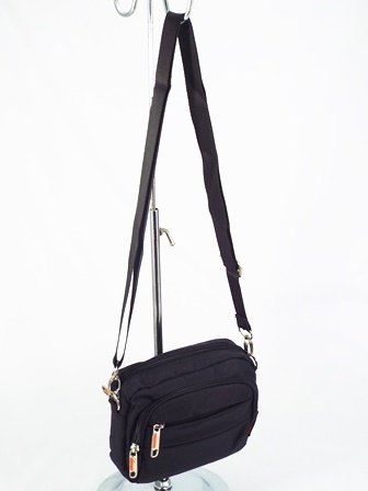 Geanta barbati neagra Leto