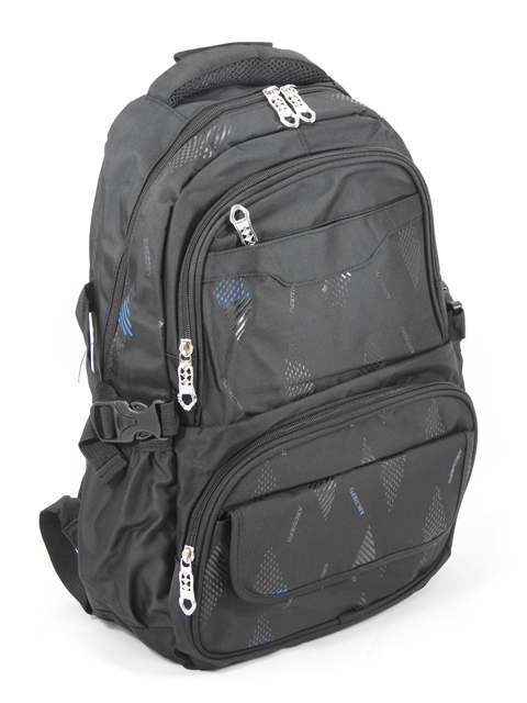 Ghiozdan negru unisex Arcos