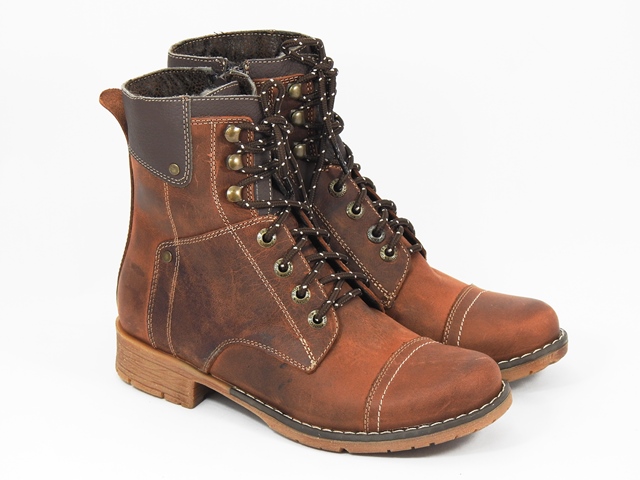 Bocanci dama piele maro Antonia biashoes.ro imagine reduceri