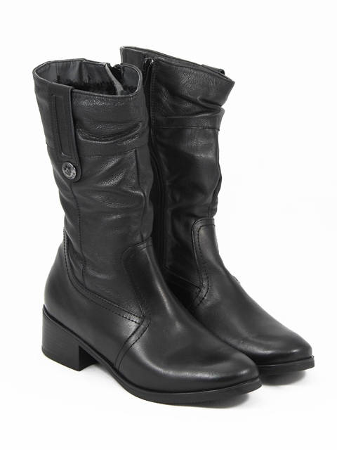 Cizme dama piele negre Nina biashoes.ro imagine reduceri