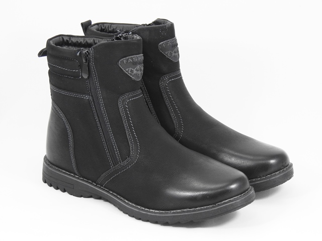 Cizme barbati negre Tudor