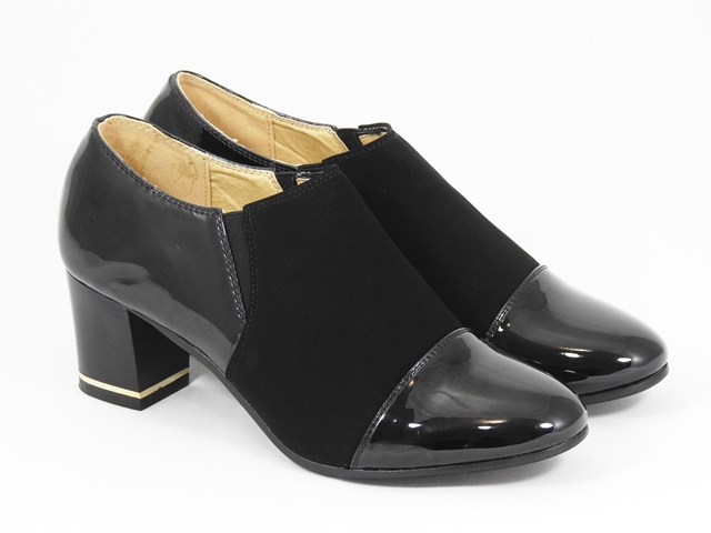 Pantofi dama negri Hortensia