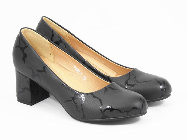 Pantofi dama negri Petra