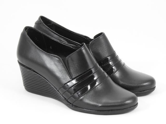 Pantofi dama piele negri Astrid biashoes.ro imagine reduceri