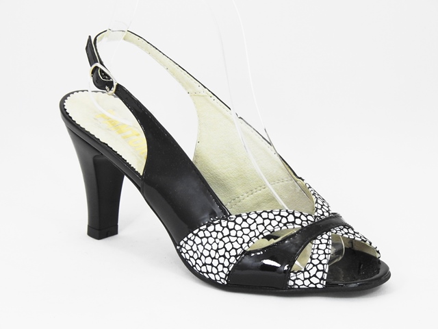 Sandale dama piele negre Enika4