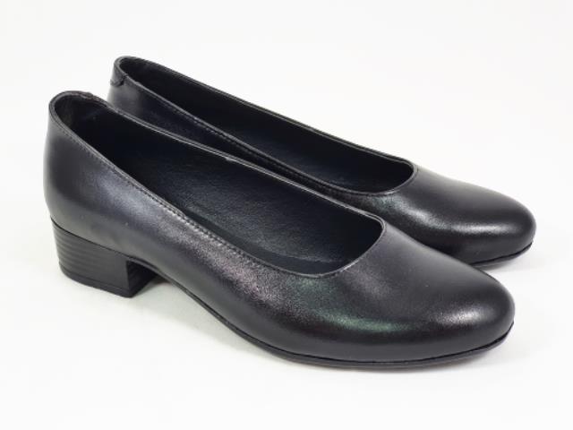 Pantofi dama piele negri Aline biashoes.ro imagine reduceri
