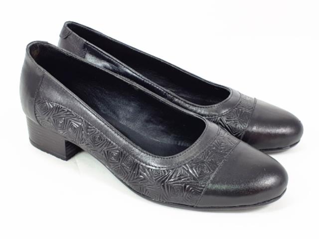 Pantofi dama piele negri Ioana biashoes.ro imagine reduceri