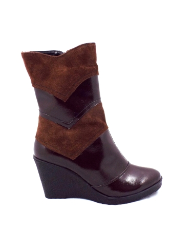 Cizme dama piele maro Coca biashoes.ro imagine reduceri